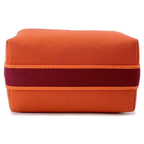 HERMES Brid a Black Size PM Canvas Feu/Bordeaux - Picture 4 of 9